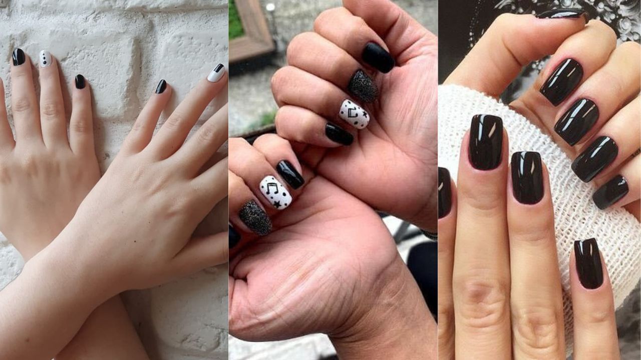 Esmalte preto: 4 opções de nail arts para apostar na cor